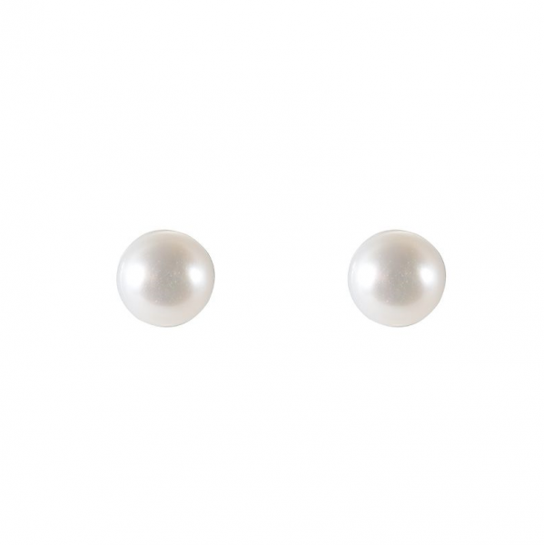 Bea Pearl 4mm Ohrstecker 14k vergoldet