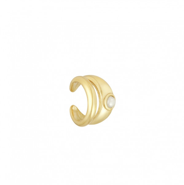 Neala Drops Earcuff 18k vergoldet