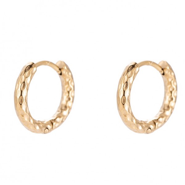 Umi Huggie Hoops Gold 14K vergoldet