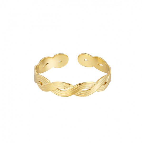 Evi Ring Gold 18K vergoldet